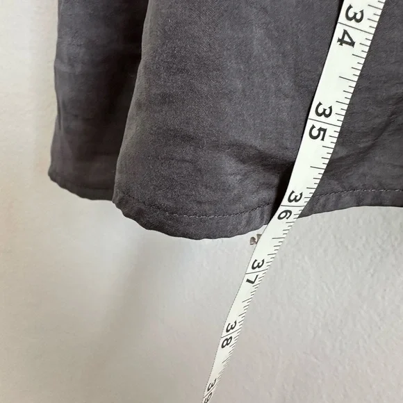 Banana Republic Factory Elegant Gray Women's Dress - Picture 4 of 7